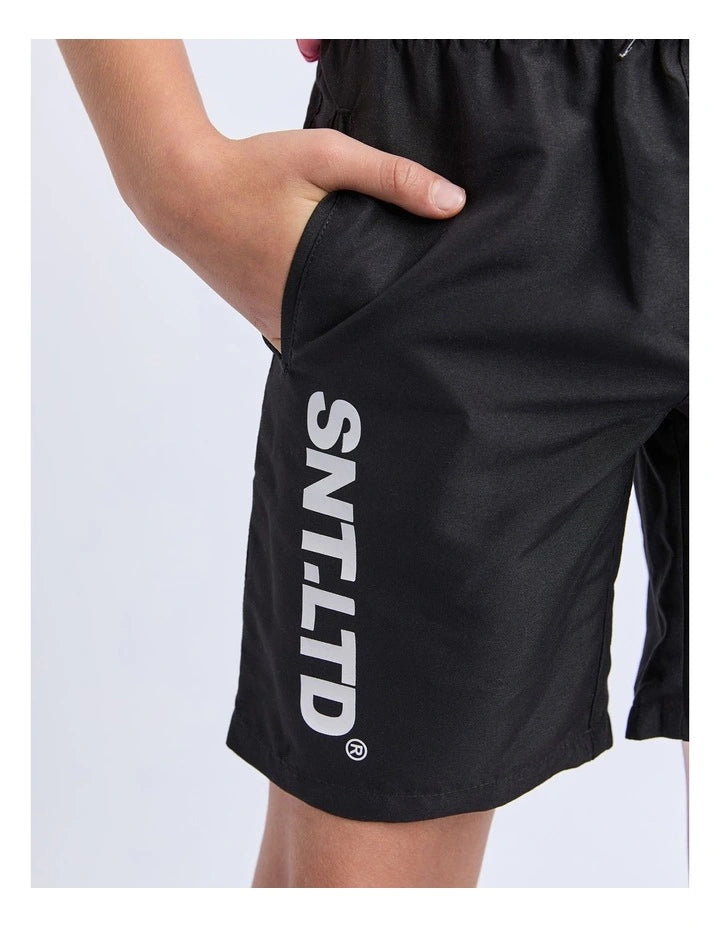 Saint Goliath Pace Short - Black - Teens (view 5)
