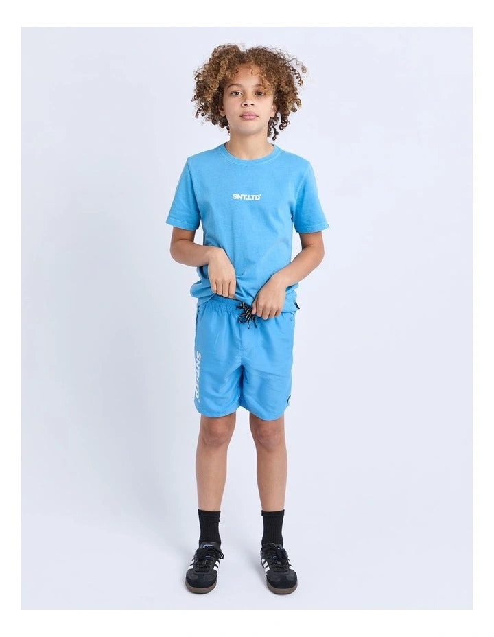 Saint Goliath Pace Short - Blue - Teens (view 4)