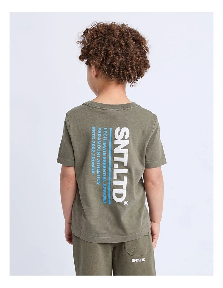 Podium Tee - Khaki - Kids