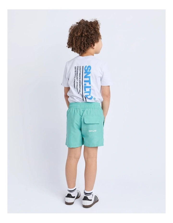 Pace Short - Green - Kids