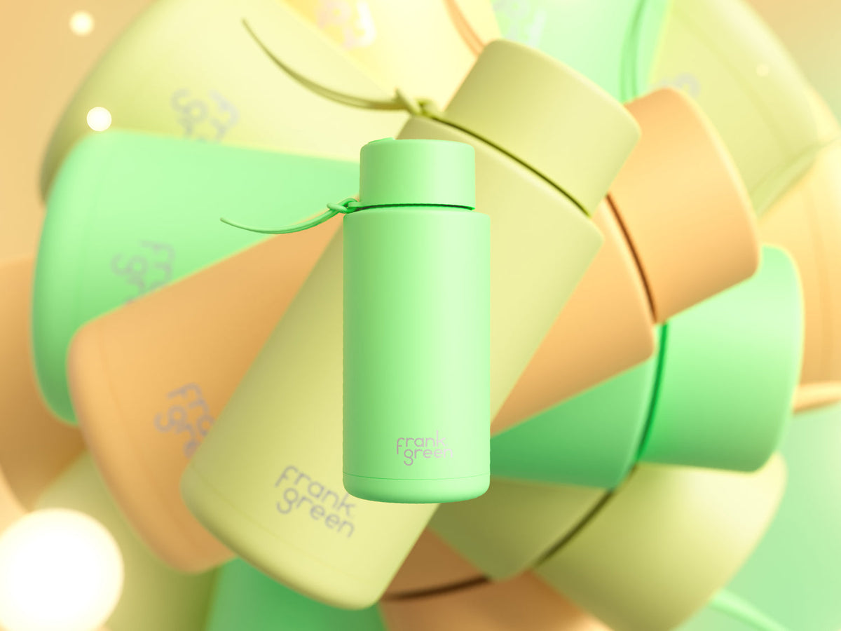 Frank Green 1L / 34oz - Glow Ceramic Reusable Bottle (view 7)