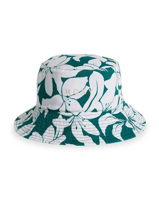 Khloe Jasmine Bucket Hat - Evergreen