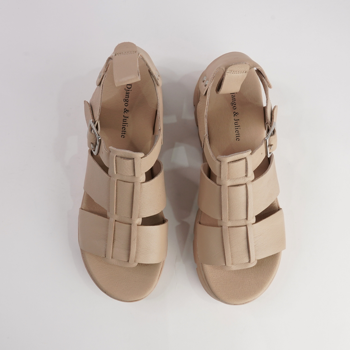Django & Juliette Relie Sandal - Camel (view 4)