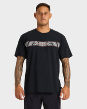 Quiksilver Takarangi Panel Tee Black front
