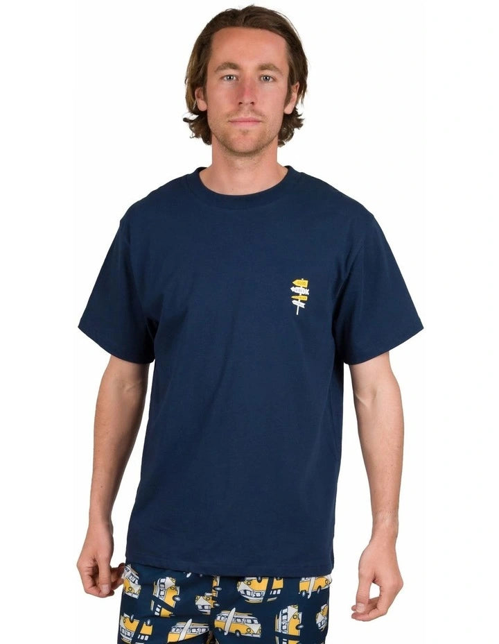 Corona Vibes Tee in white - front