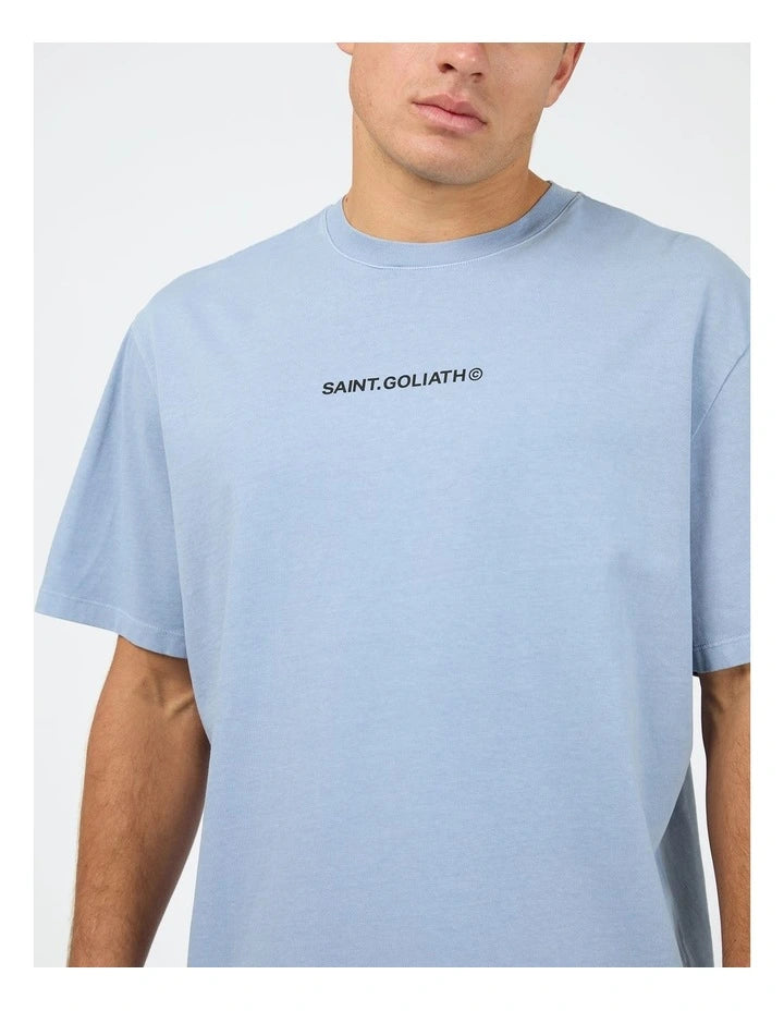 Saint Goliath ID Tee - Light Blue (view 4)