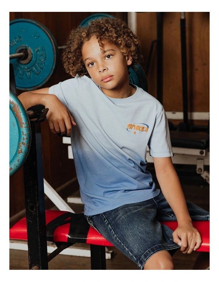 Saint Goliath Set Tee - Blue (Teen's) (view 5)