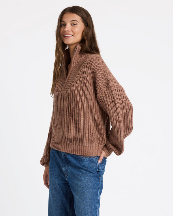 So Cozy Half Zip Jumper - Catani Clothing