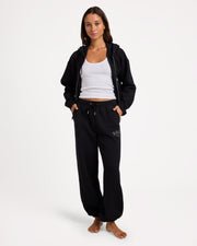 Roxy Dreamy Days Trackie Pant Black - front view