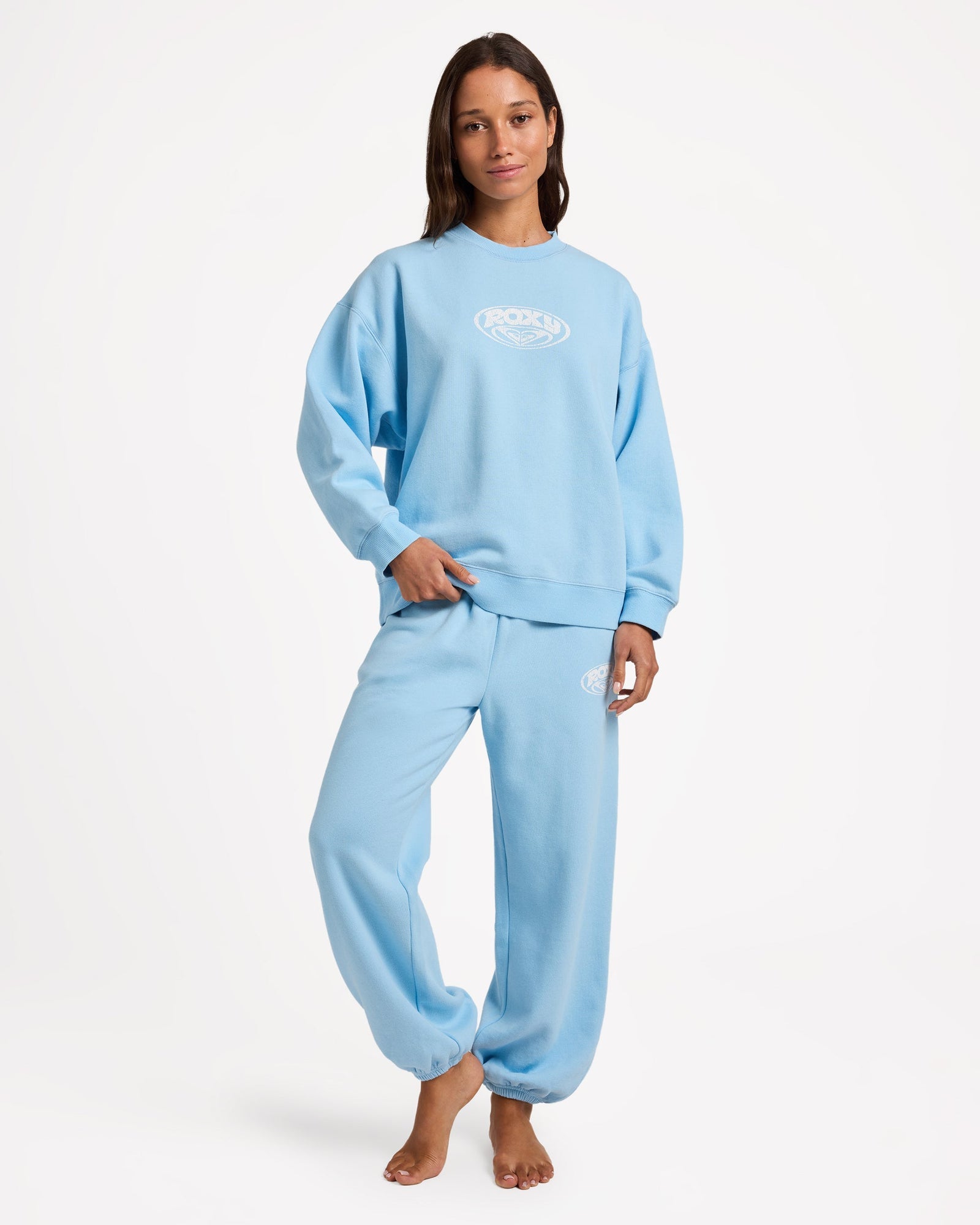 Roxy Dreamy Days Crew - Sky Blue (view 5)