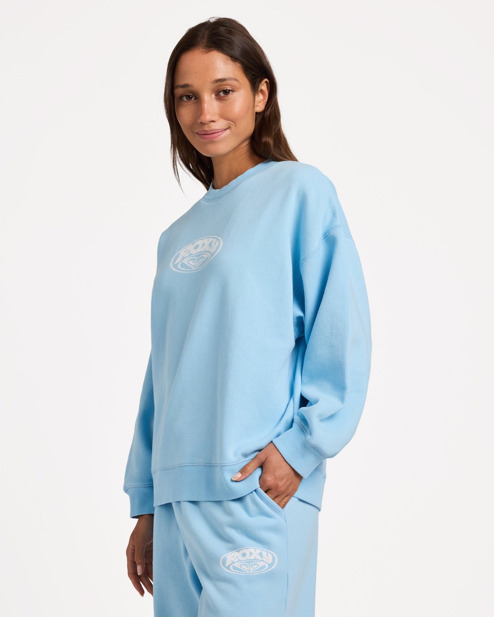 Roxy Dreamy Days Crew - Sky Blue (view 3)