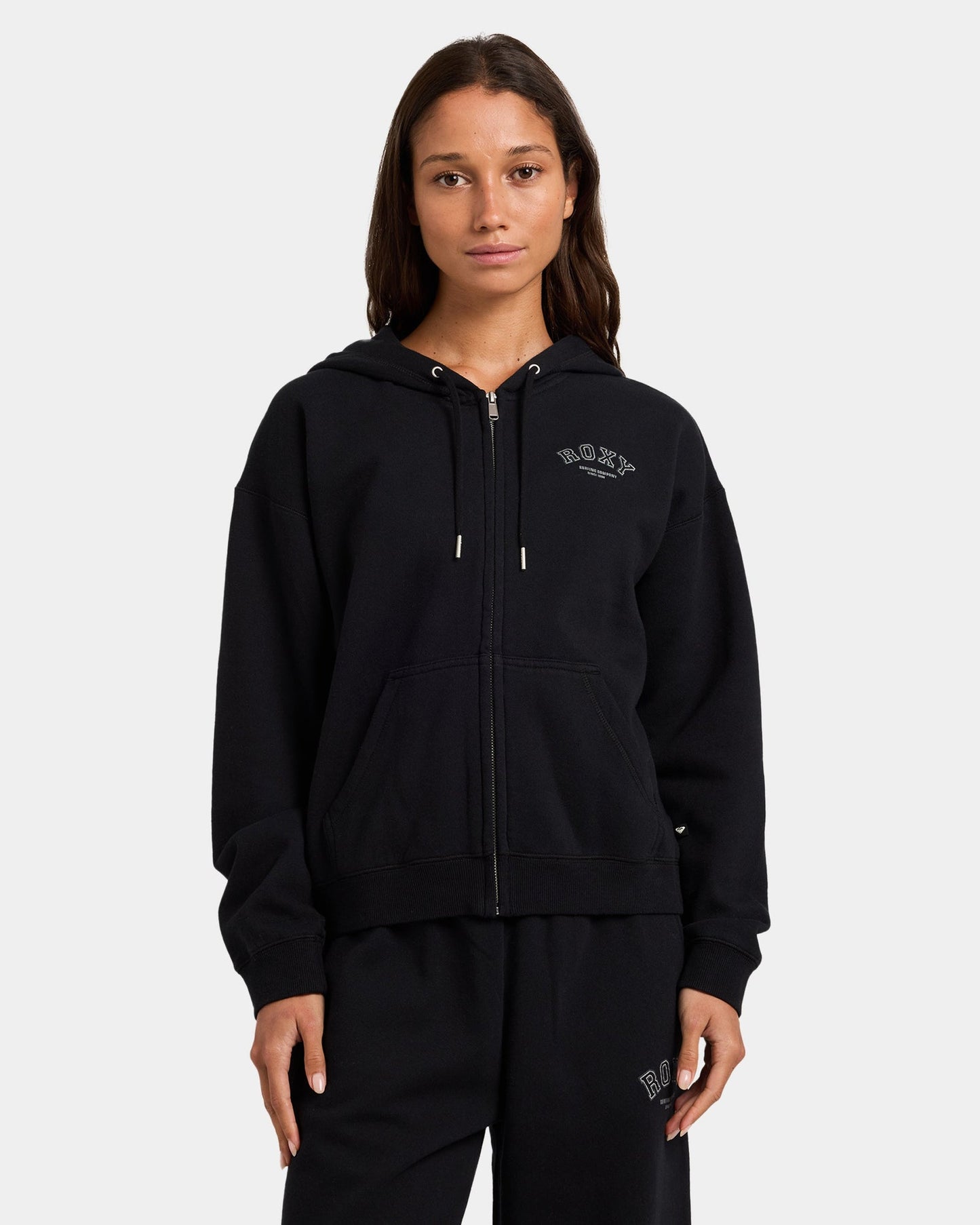 Dreamy Days Zip Hood - Black