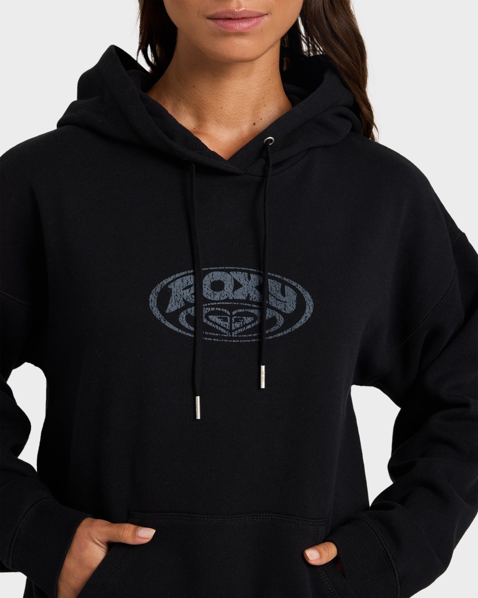 Roxy Dreamy Days Hood Black - detail view
