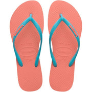 Kids Slim Rubber Logo - Peach Rose - Catani Clothing