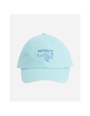 Kids Global Desto 6 Panel Cap - Aus Light Blue - Catani Clothing
