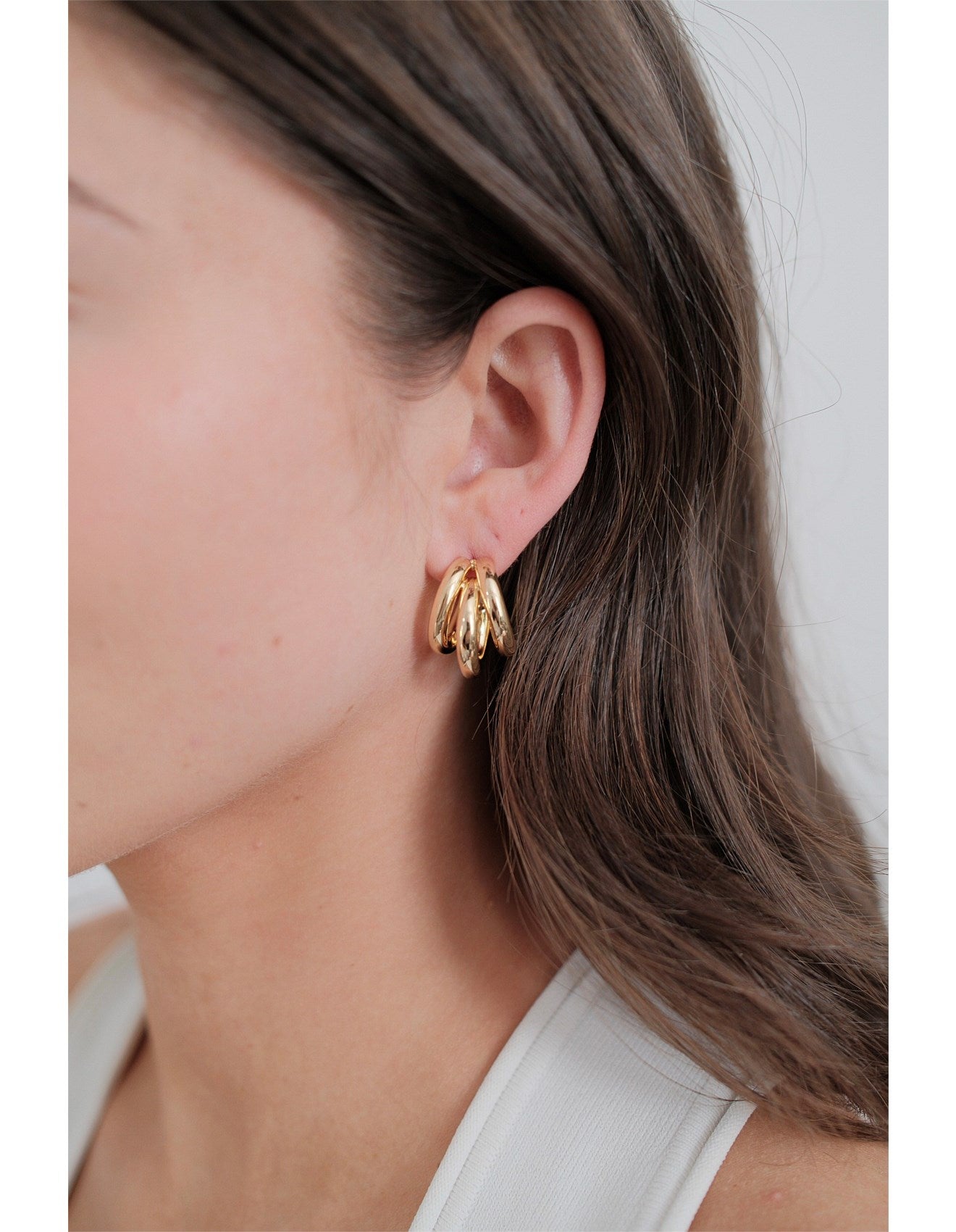 Zafino Indie Hoop - Gold (view 2)