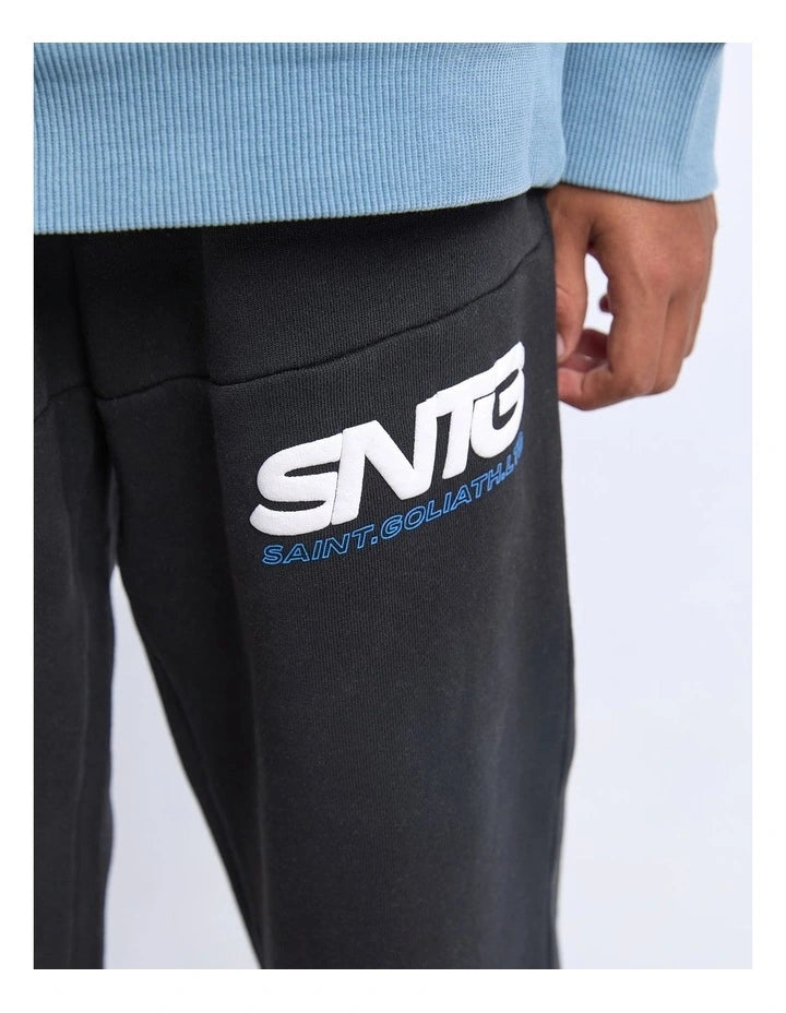 Saint Goliath Challenger Track Pant (Teens) - Washed Black (view 3)