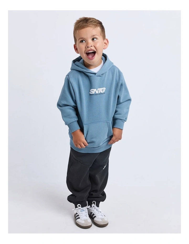 Challenger Hoodie (Kids) - Mid Blue