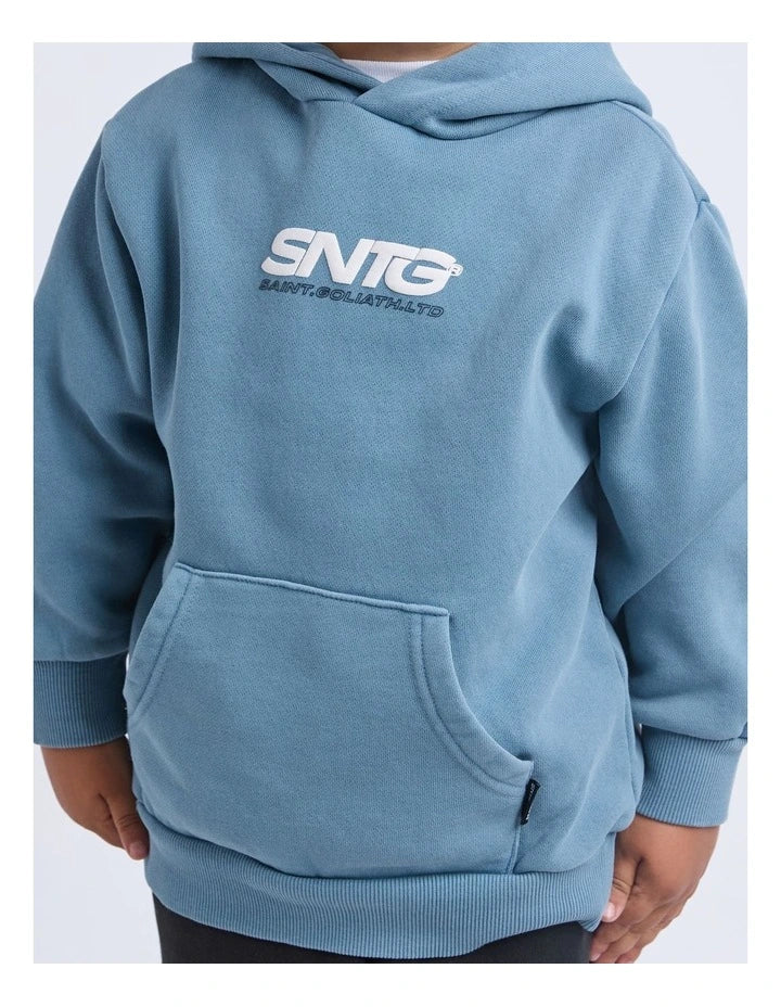 Challenger Hoodie (Kids) - Mid Blue