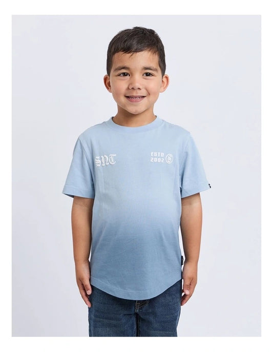 Two Tone Tee - Blue (Kids)