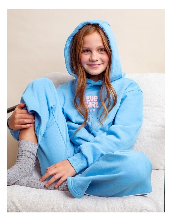 Eve Girl Sports Club Hoodie - Blue (view 6)