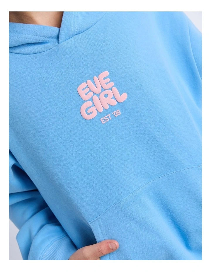 Eve Girl Sports Club Hoodie - Blue (view 4)