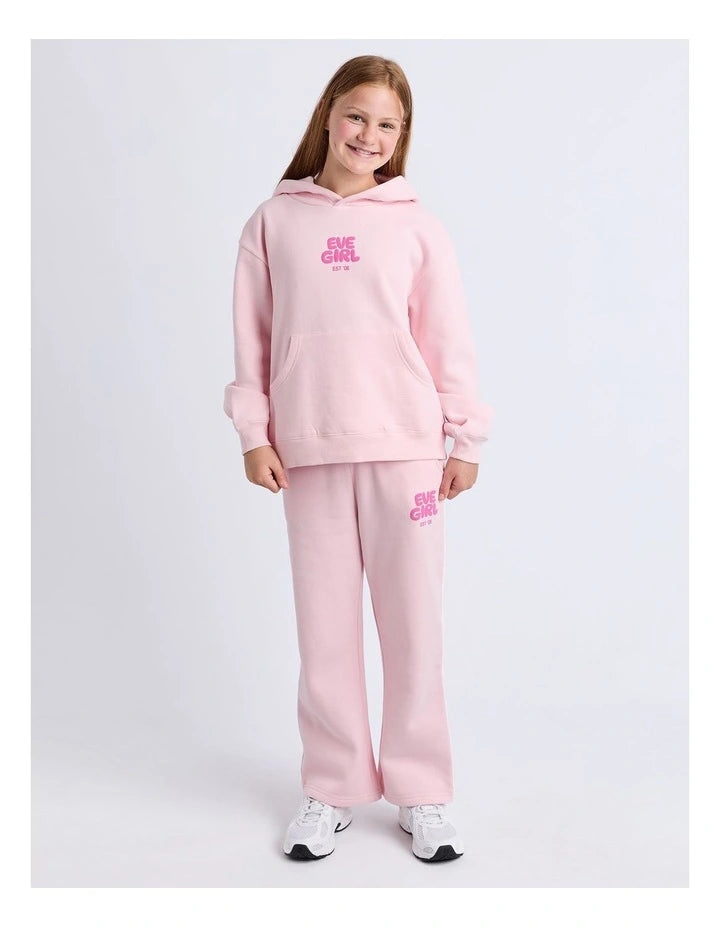 Eve Girl Sports Club Hoodie - Pale Pink (view 3)