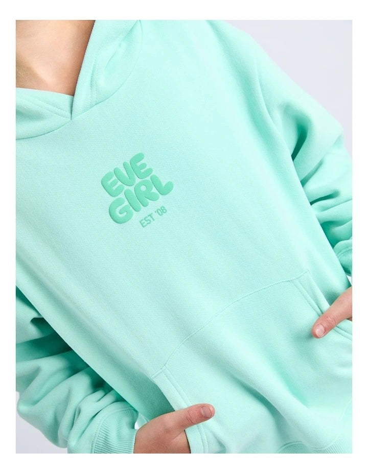 Eve Girl Sports Club Hoodie - Mint (Kids Sizes 3-7) (view 4)