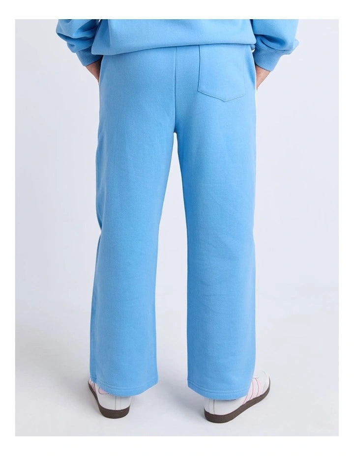 Eve Girl Sports Club Flare Trackpant - Blue (view 3)