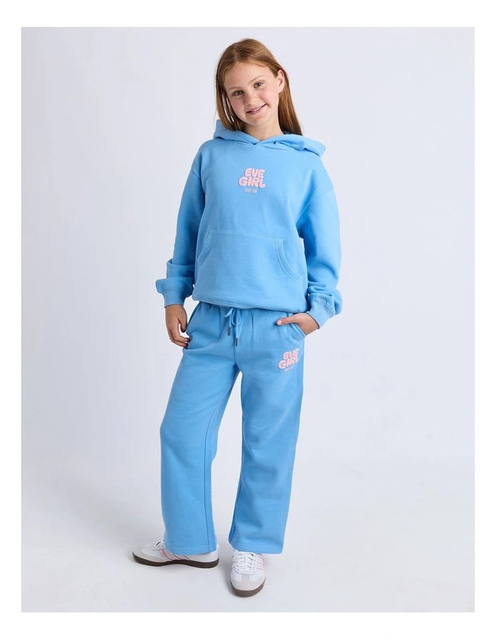 Eve Girl Sports Club Flare Trackpant - Blue (view 4)