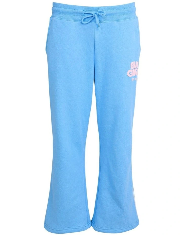Eve Girl Sports Club Flare Trackpant - Blue (view 6)