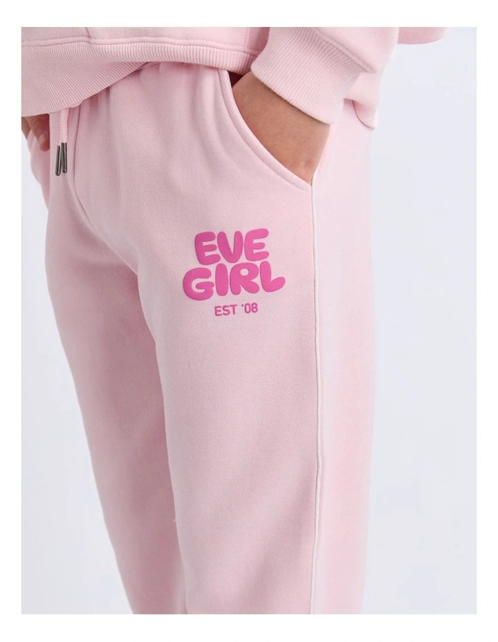 Eve Girl Sports Club Trackpant - Pale Pink (view 4)