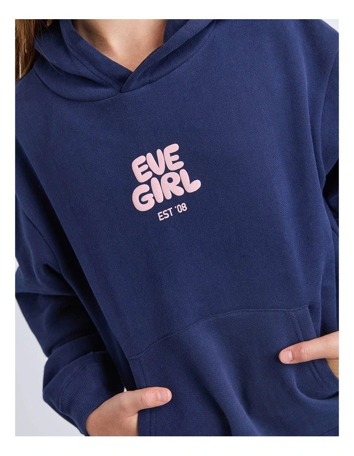 Eve Girl Sports Club Hoodie - Navy (view 4)