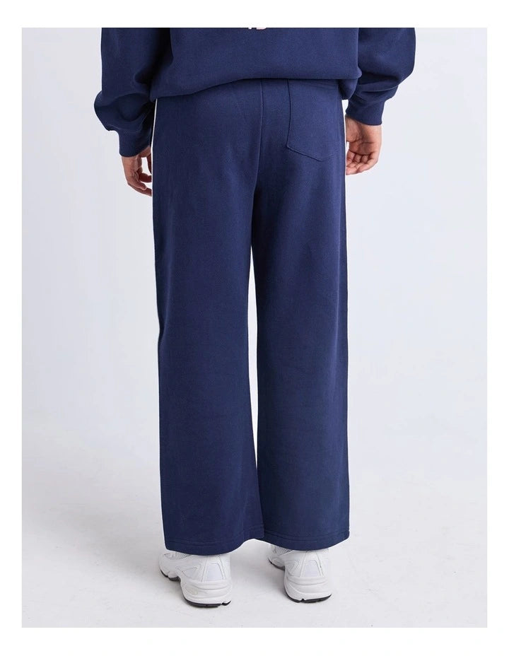 Sports Club Flare Trackpant - Navy - Catani Clothing