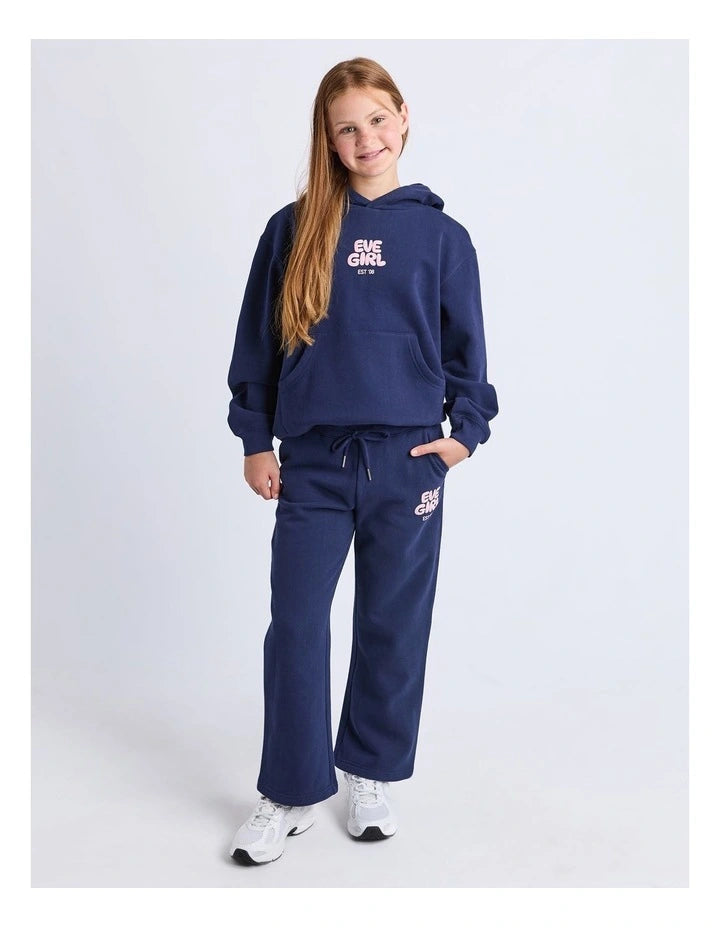 Sports Club Flare Trackpant - Navy - Catani Clothing