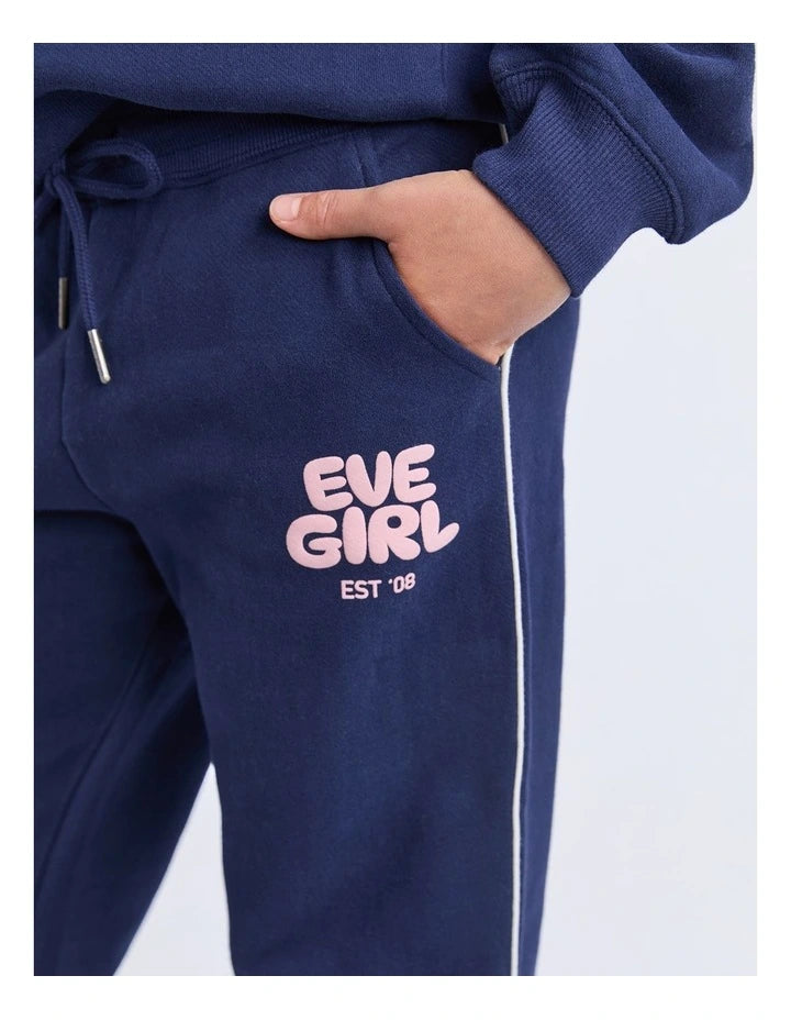 Sports Club Flare Trackpant - Navy - Catani Clothing