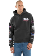 Stream Box Fit Hoodie - Asphalt