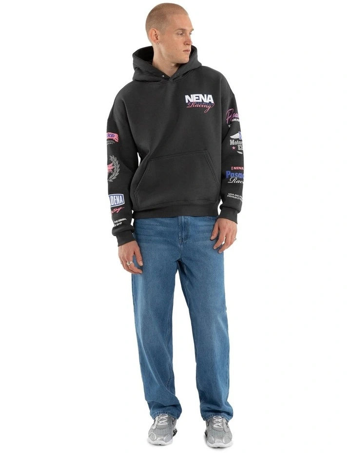 NXP Stream Box Fit Hoodie - Asphalt (view 4)