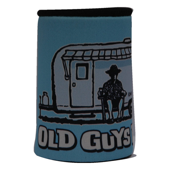 Old Guys Rule King Of The Road stubby holder