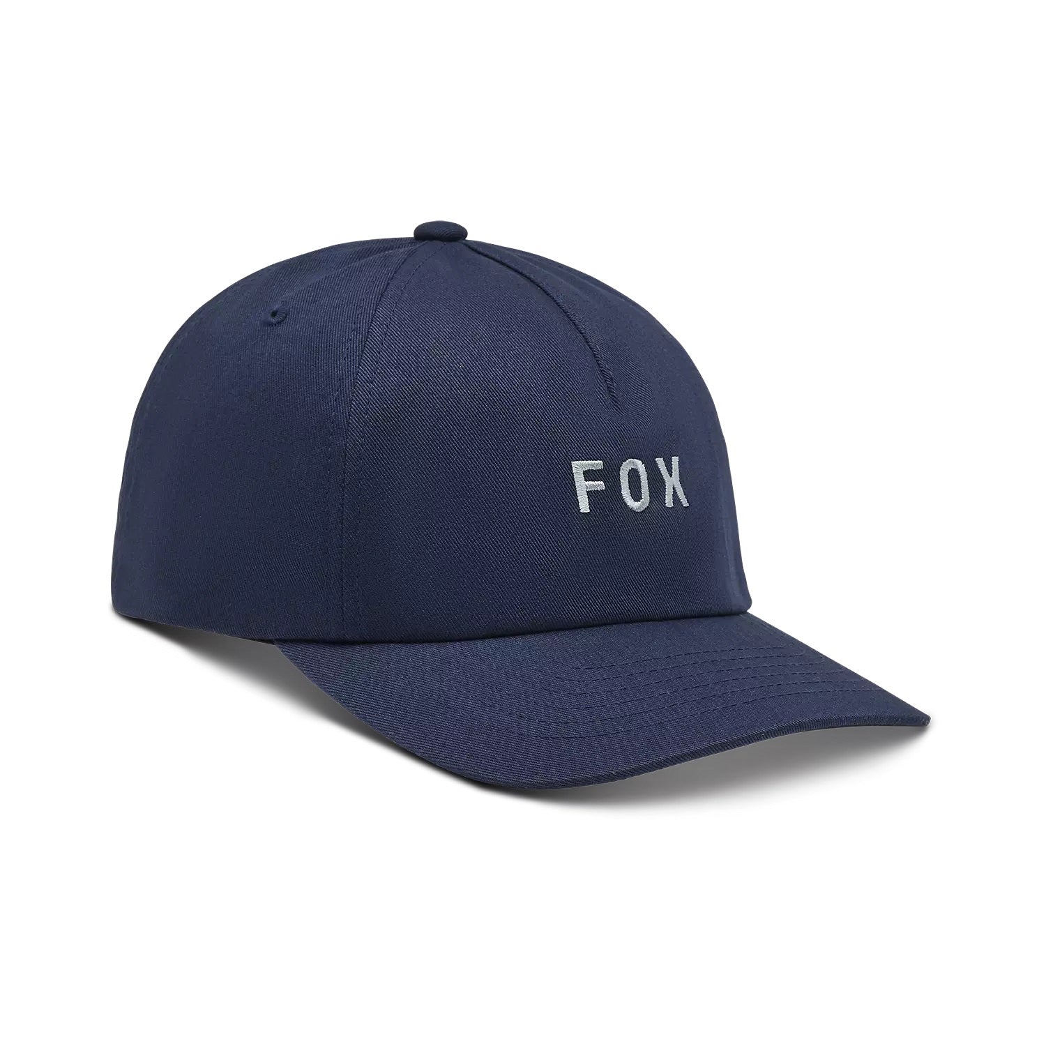Fox Wordmark Adjustable Hat in midnight - front