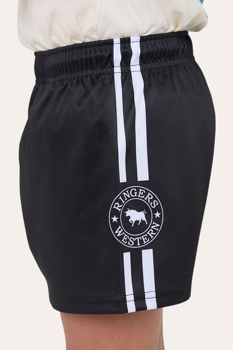 Ringers Kids Footy Short - Black