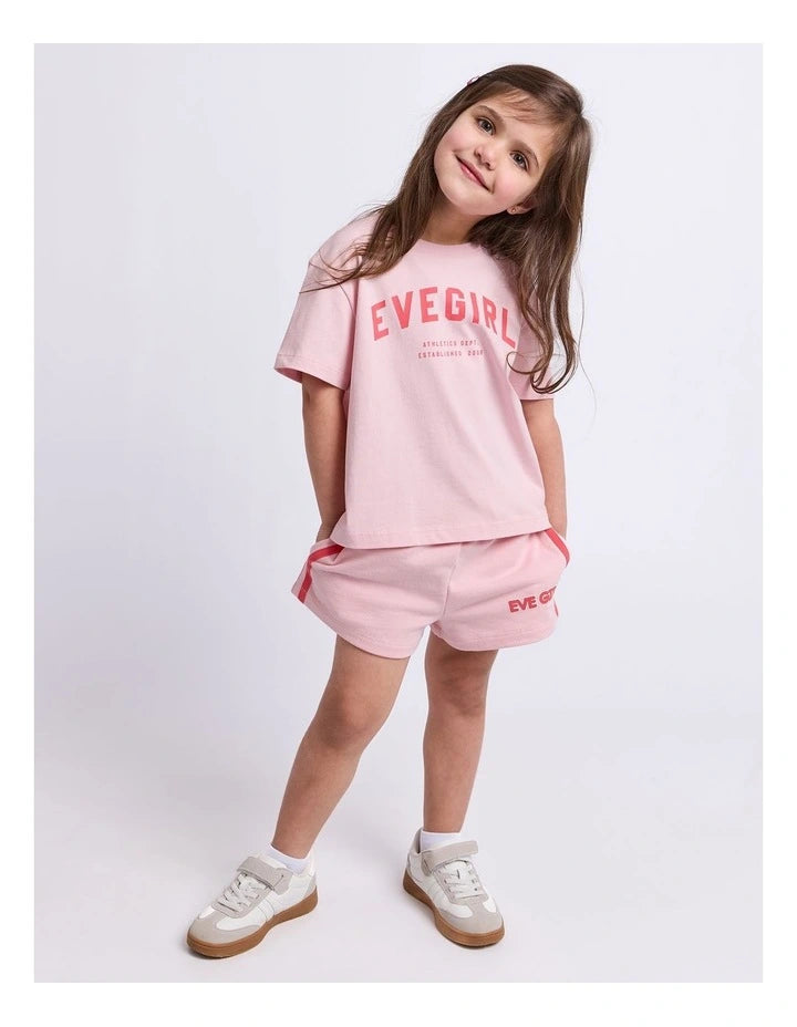 Lounge Club Short - Pale Pink