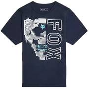 Fox Youth Image Skull Tee Midnight front