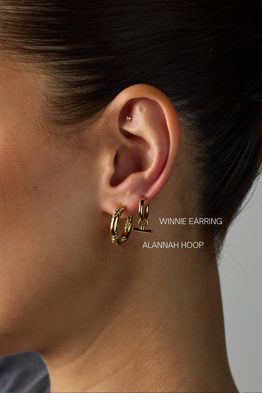 Zafino Winnie Hoop - Silver (view 3)