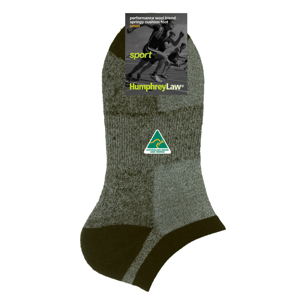 Humphrey Law Wool Terry Cushion Sole Sports Sock