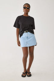 Aline Skirt - Kendall Light Vintage Blue - Catani Clothing