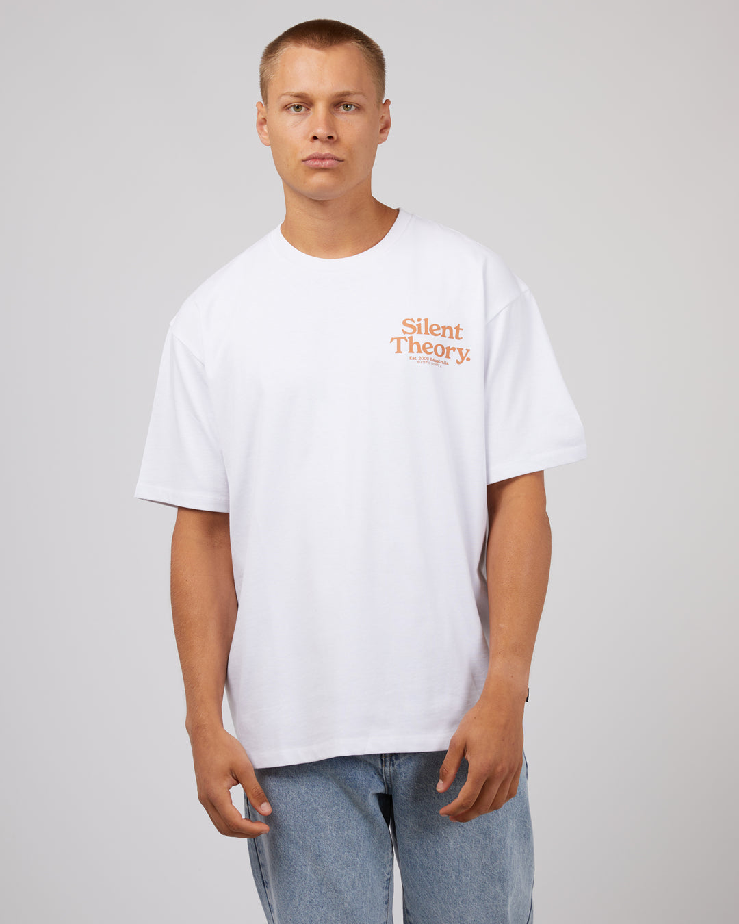 Paradise Palm Tee - White - Catani Clothing