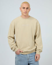 Sessions Waffle Crew - Stone - Catani Clothing
