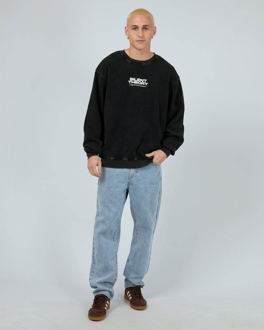 Revival Crew - Washed Black