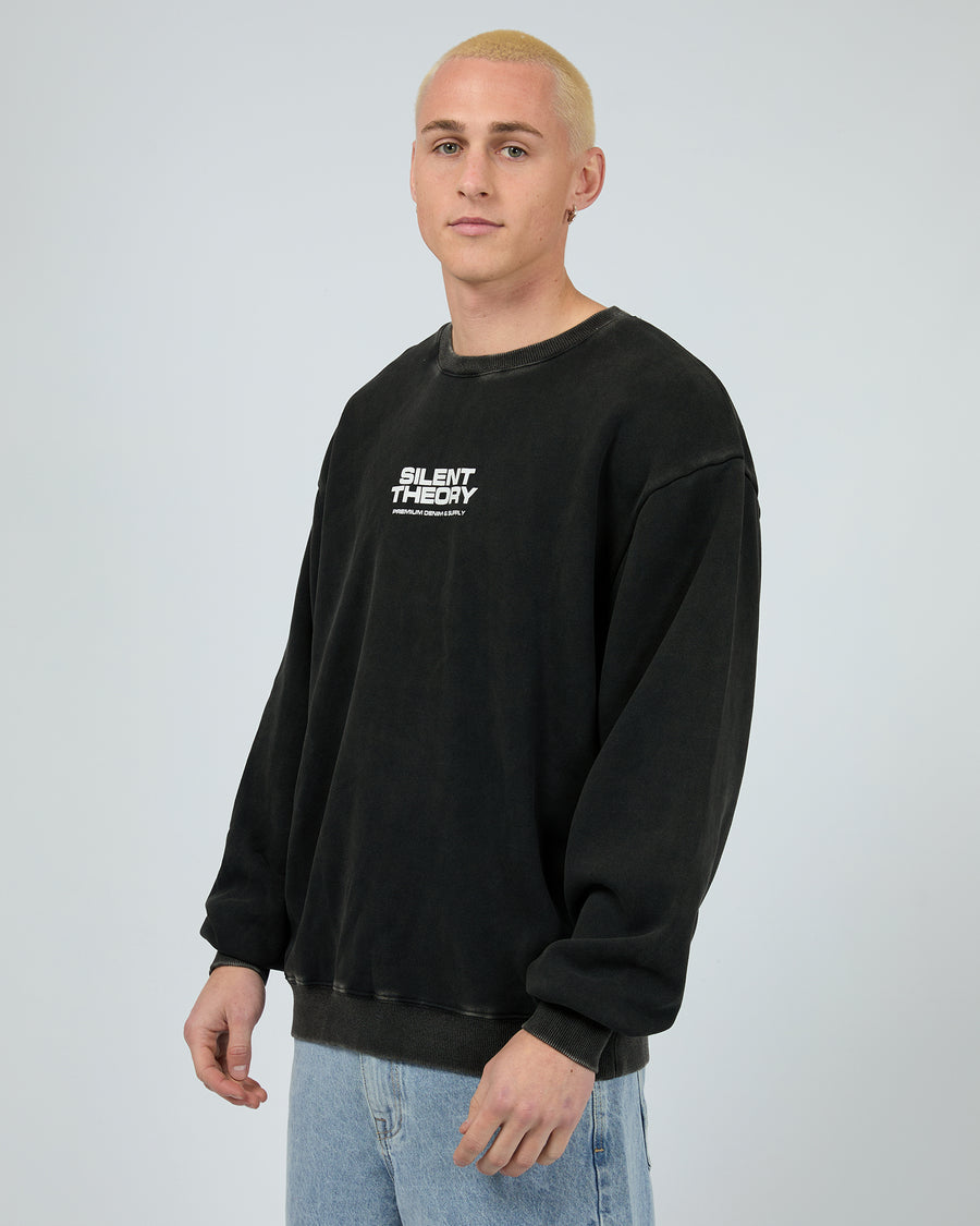 Revival Crew - Washed Black